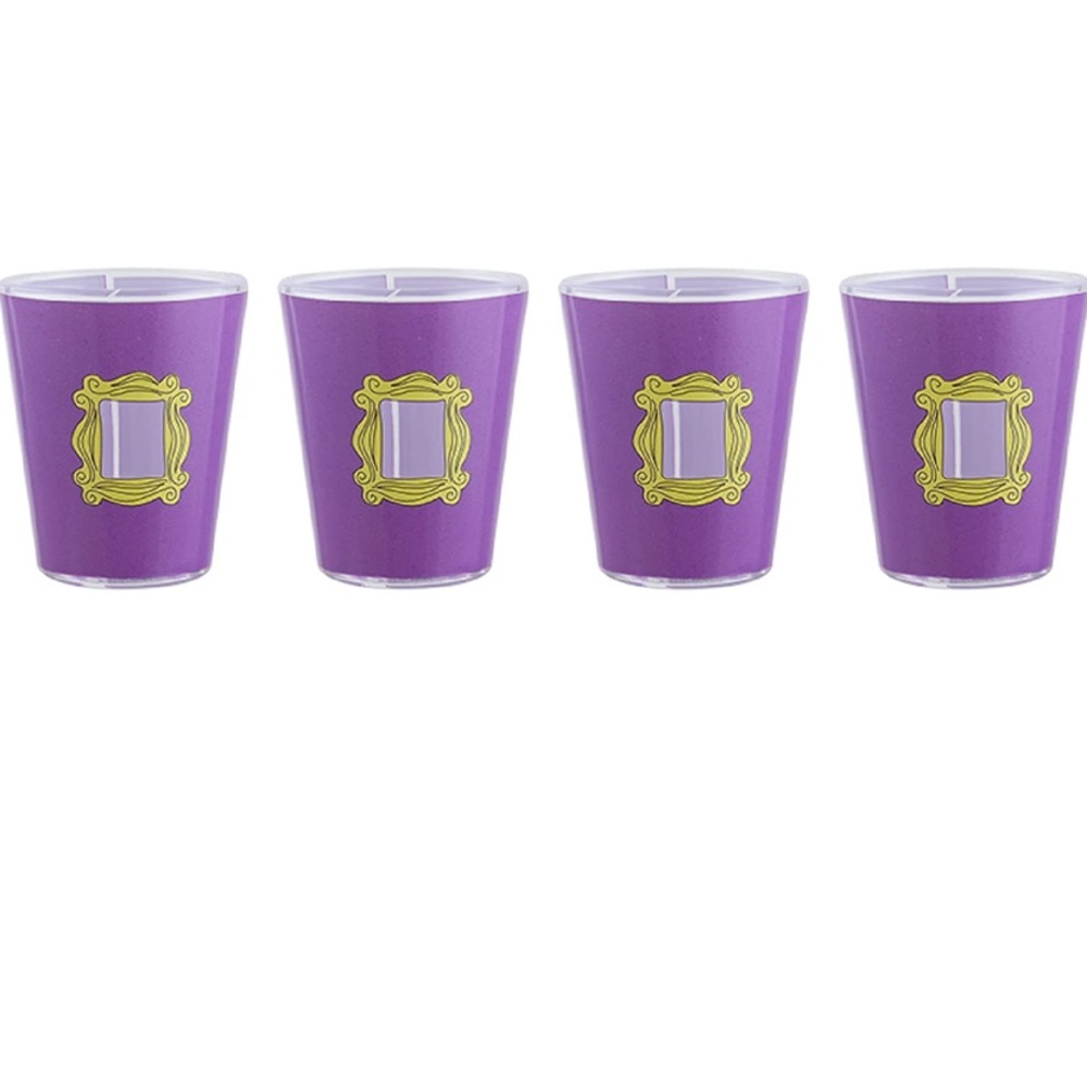 NWT Paladone Friends Shot Glasses - Set of 4 - Monica's Photo Frame